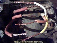 Соединение обмоток электродвигателя